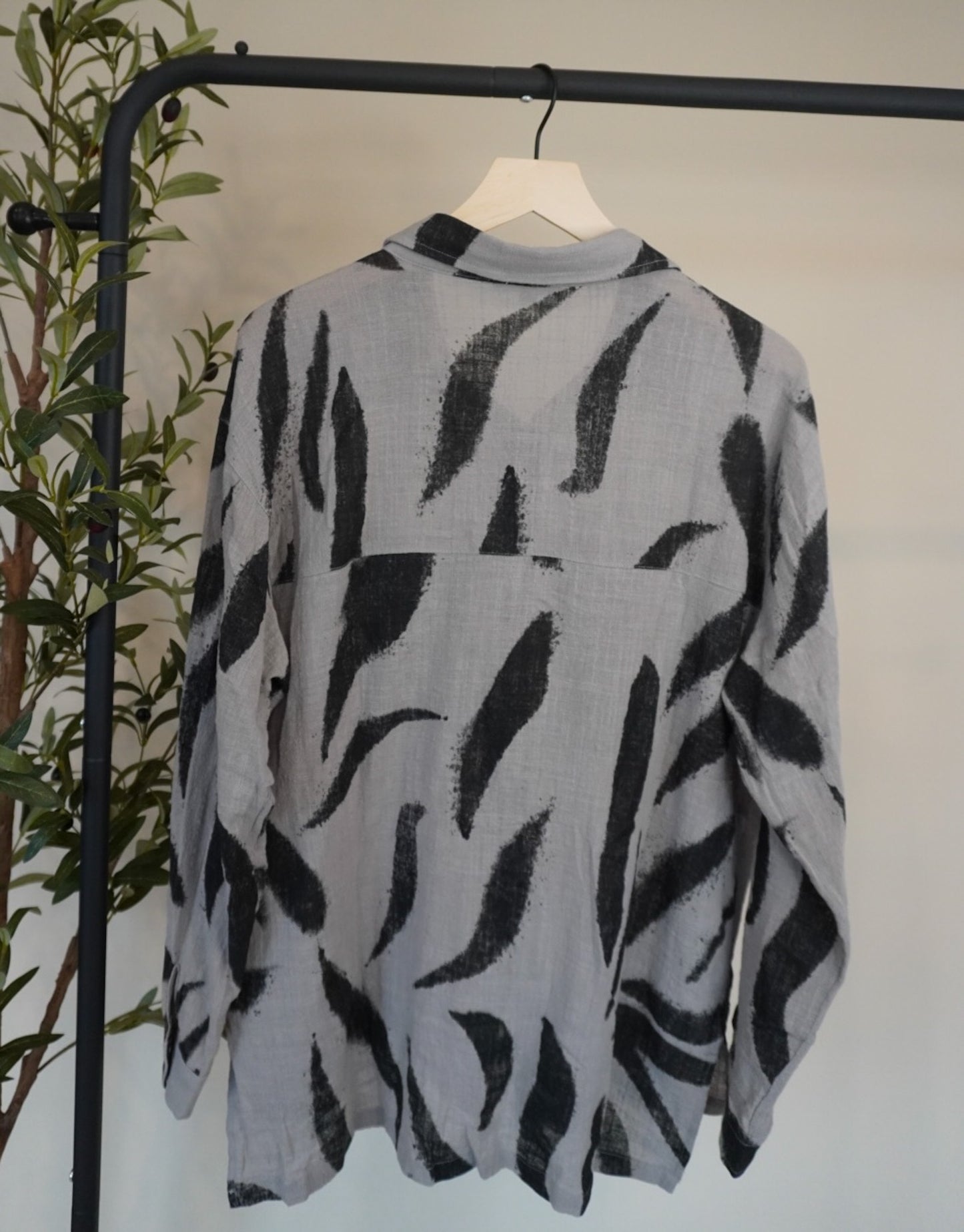 Elorie Printed Button Up