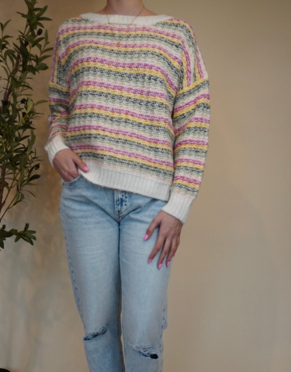 SOFIE STRIPED SWEATER